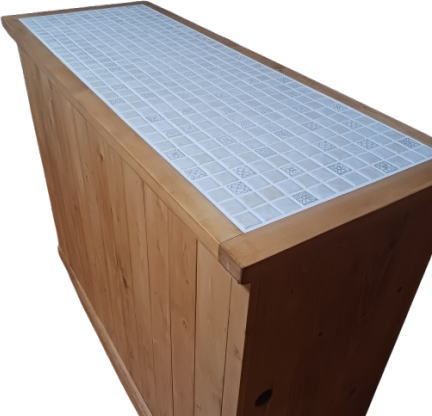 ルーメンタイルキッチンカウンター